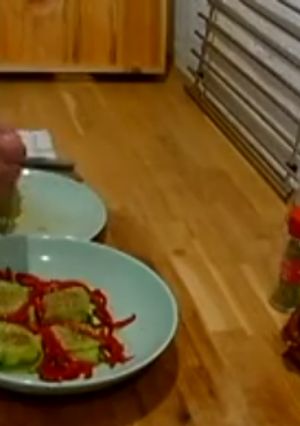 Una foto de Ravioles de calabacín para dietas de adelgazamiento