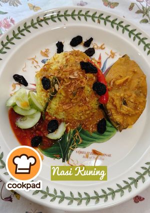 Gambar 👩‍🍳Nasi Kuning (Terengganu)