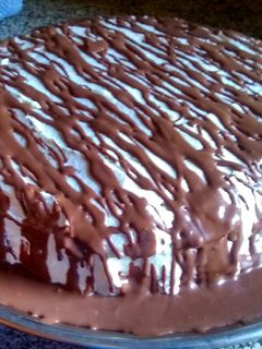 Una foto de Tarta de nata y chocolate