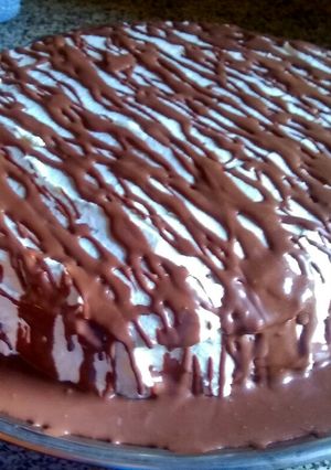 Una foto de Tarta de nata y chocolate