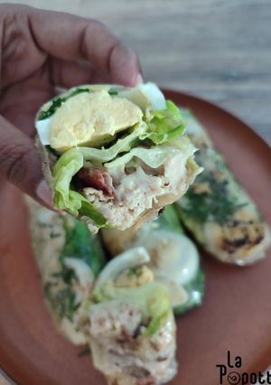 Une photo de César crispy rolls