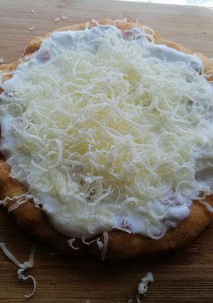 Lángos recept fotója