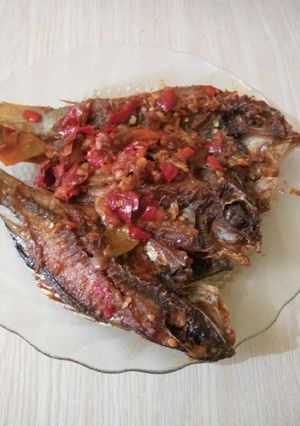 Foto resep Balado ikan asin 🌶
