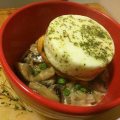 A picture of Ouefs en Cocotte.