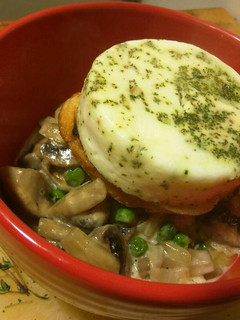 A picture of Ouefs en Cocotte.