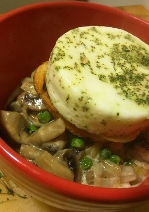 A picture of Ouefs en Cocotte.