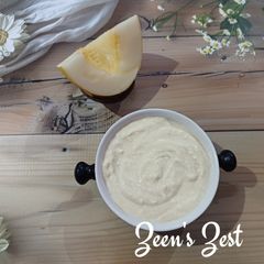 A picture of Sun Melon/ Yellow Muskmelon Shrikhand.