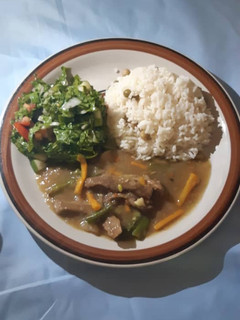A picture of Shredded beef sauce.