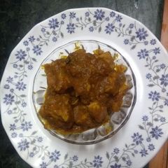 A picture of Chicken gravy.