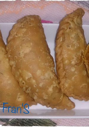 Foto resep Epok epok /pastel isi keledek pedas By:Nyonya frans