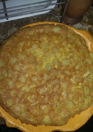 Una foto de Tortilla de papa con queso