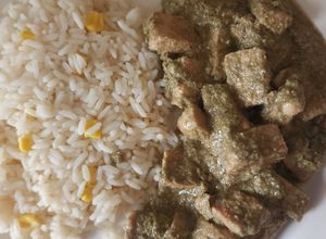 Una foto de Carne de Puerco en Mole Verde