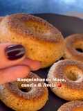 Donas manzana y canela