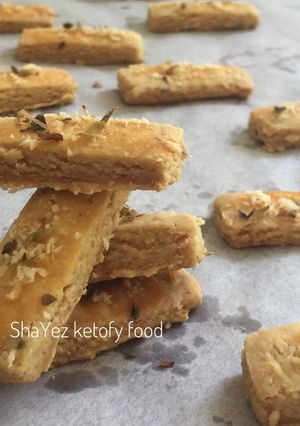 Foto resep Italian Herb Permesan Chesse Cookies #ketopad_cp_anekakuker