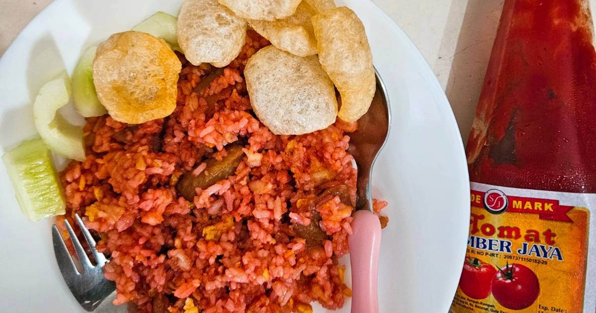 Resep Nasi Goreng Merah Makassar Rasanya Maknyus