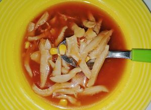 Una foto de Sopa de setas