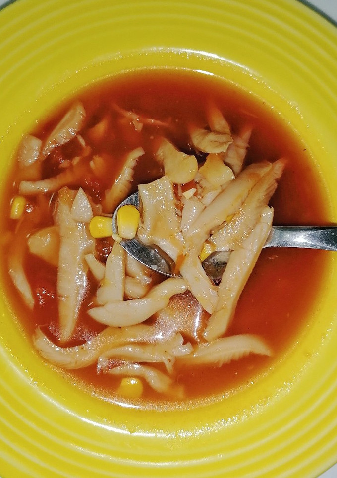 Una foto de Sopa de setas