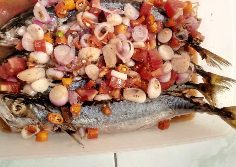 Bumbu Kembung Kukus Siram Kuah Asam | Resep Bumbu Kembung Kukus Siram Kuah Asam Yang Menggugah Selera