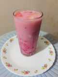 பாதாம்பிசின்தர்பூசணி ரோஸ்மில்க்(rose milk recipe in tamil)