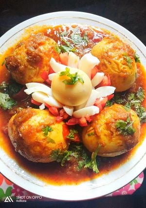 ডিম কষা (Dim kosha Recipe in Bengali) রেসিপির প্রধান ছবি