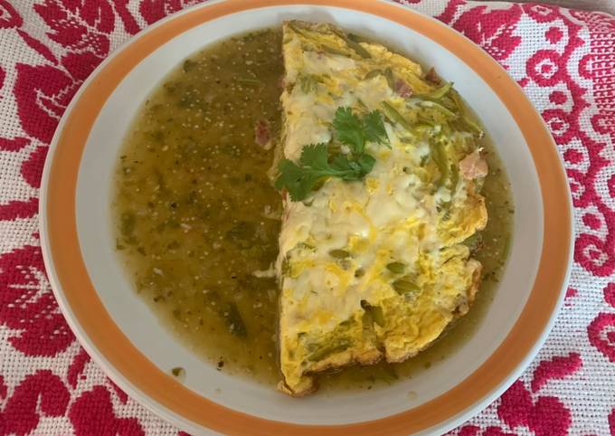 Omelette de gualumbo (flor de maguey) especial Receta de Perla Moreno-  Cookpad