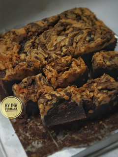 Foto resep Peanuts butter brownie/ brownies selai kacang