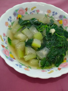 Foto resep Sayur Bening Bayam & Labu Air