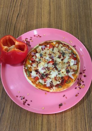 A picture of Smoked pizza.