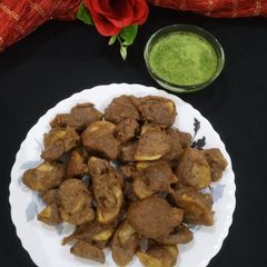 A picture of Kuttu Pakode.