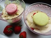 Une photo de fraises mascarpone