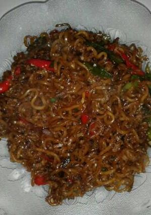 Foto resep Mie goreng mercon