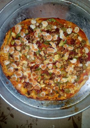 صورة لوصفة بيتزا بالفراخ