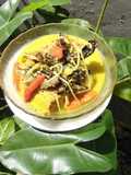 Togek asap kuah santan with ale/kecamba klampis