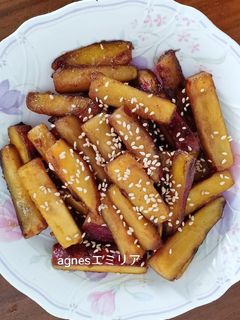 Foto resep Stik Ubi Karamel