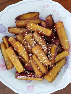 Foto resep Stik Ubi Karamel