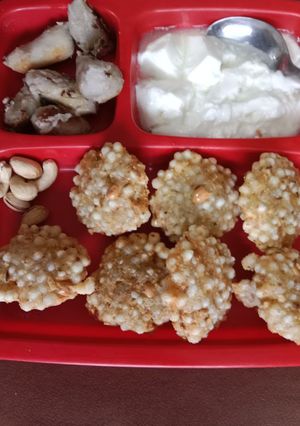 A picture of Sabudana Vada.