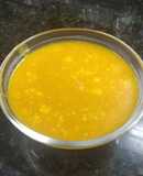 Sopa crema de zanahoria