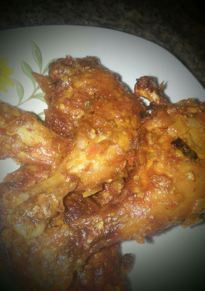 A picture of Peppered chicken.