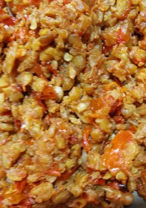 Foto resep Sambel tempe super simpel hashtag#5 resepterbaruku