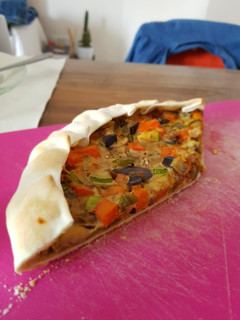 Una foto de Tarta de verduras