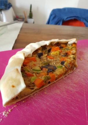 Una foto de Tarta de verduras