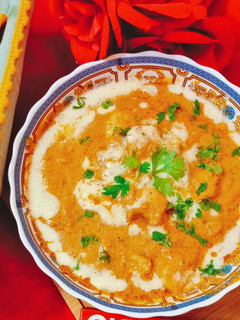 A picture of Butter Chicken.