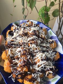 Foto resep Pisang Crispy Cokelat Keju