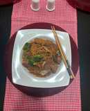 Tallarín de arroz con cerdo 🧑🏻‍🍳
