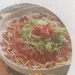 A picture of Creamy layered blt dip.