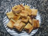 Fainá de queso en licuadora, hoy relleno 😉Gracias Naty Cossio