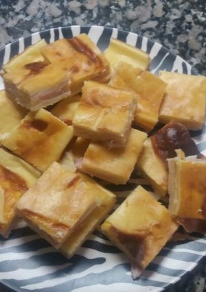 Una foto de Fainá de queso en licuadora, hoy relleno 😉Gracias Naty Cossio