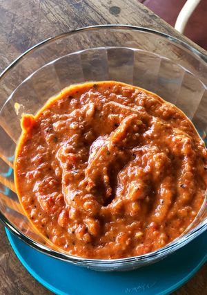 Una foto de Pasta morrones y más (Dip)