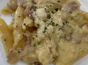 Gambar penne carbonara