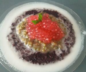 Masakan Populer Bubur ketan hitam,kacang hijau,dan sagu mutiara Paling Enak Masakan Populer Bubur ketan hitam,kacang hijau,dan sagu mutiara Paling Enak